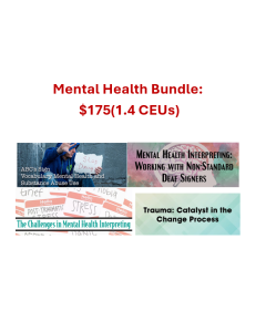 Mental Health Bundle