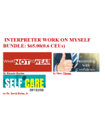 Interpreter Work on Myself Bundle